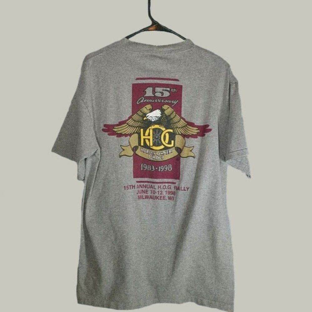 Harley 15th Anniversary Hog Rally T-Shirt